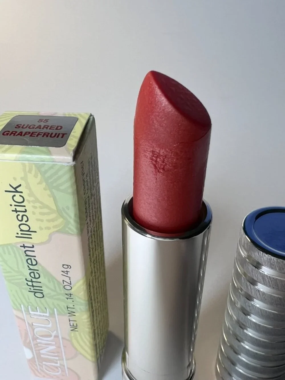 Clinique Different Lipstick Shade 55 Sugared Grapefruit Full Regular Size
